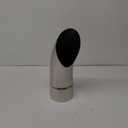 Upower 5 inch Turn Down Tail Pipe Tips 5" Inlet/Outlet 16" Long Exhaust Tip Stainless Steel Bolt-On Diesel Exhaust Tip