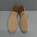 MUCCCUTE Women's Raffia Ballet Bow Flats Shoes Round Toe Slip-on Comfortable Mary Jane Mesh Flats, Size 9, Nude