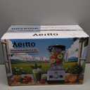 Aeitto Blenders for Kitchen with 68Oz. Large Capacity, 1800W Max Power Smoothie Blender, 3 Preset Programs & 7 Speeds, Professional Countertop Blender for Smoothies, Ice Crush, Generation2 Silver