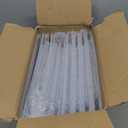 8 Pack Shoe Boxes Clear Plastic Stackable, Large Shoe Storage Organizer with Lids, Drop Side Shoe Containers for Entryway, Sneaker Storage Fit up to US Size 13 (13x 10.6x 8.3)