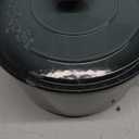 Crock Pot Artisan 5-Quart Round Enameled Cast Iron Dutch Oven  Slate Gray, Heavy-Duty Cookware for Slow Cooking, Roasting, Baking with Lid