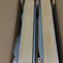 Bamboo Under Sink Organizer Adjustable Height 2 Tier Bathroom Organizer Pull Out Cabinet Storage Kitchen Heave Duty Wood Slide Ou Shelf for Kitchen Bathroom (Black, 2 Packs) (Nature, 2 Packs)