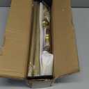 16-86 Inch Curtain rods, 1 Inch Diameter Splicing and Telescoping Structure Window Treatment Rods Set Adjustable Drapery Rods Heavy Duty Pole, Warm Gold