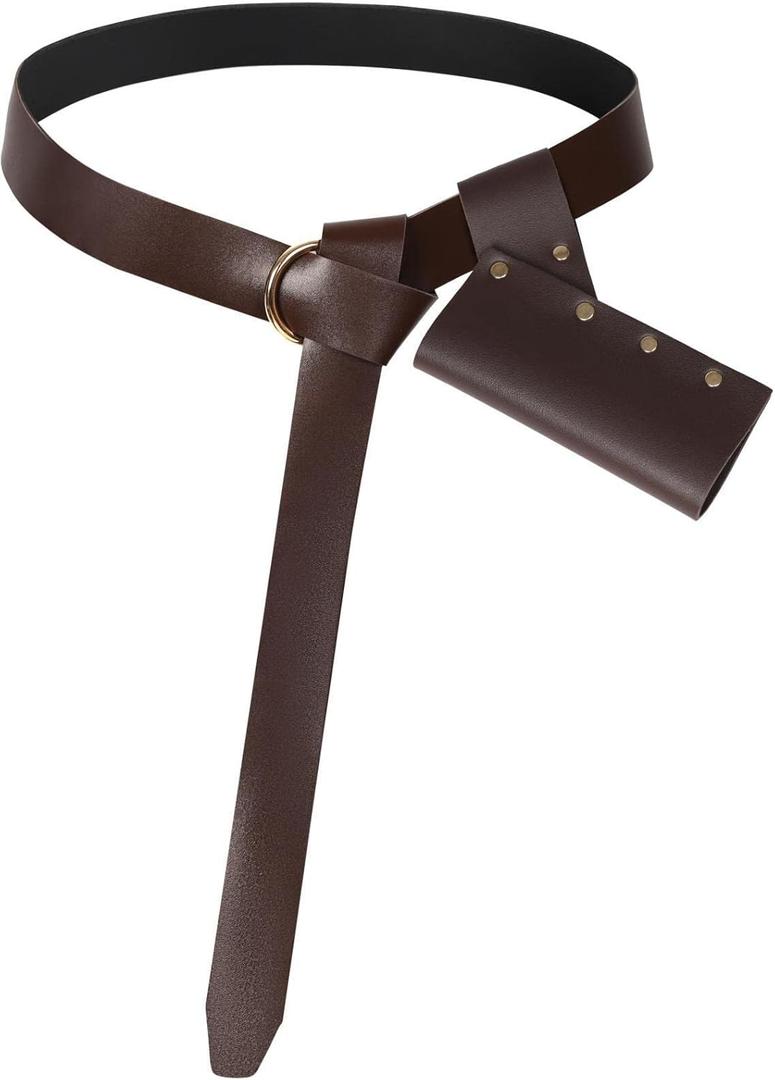 Medieval Leather Sword Dagger Frog Holster Universal Rapier Broadsword and Cutlass Accessory Rapier Knight Sword Belt