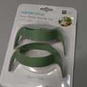 Nanobebe Flexy Bottle Handles, Easy-Grip Ergonomic Handles, Transitional Sippy Cup Handles 2-Pack, Sage