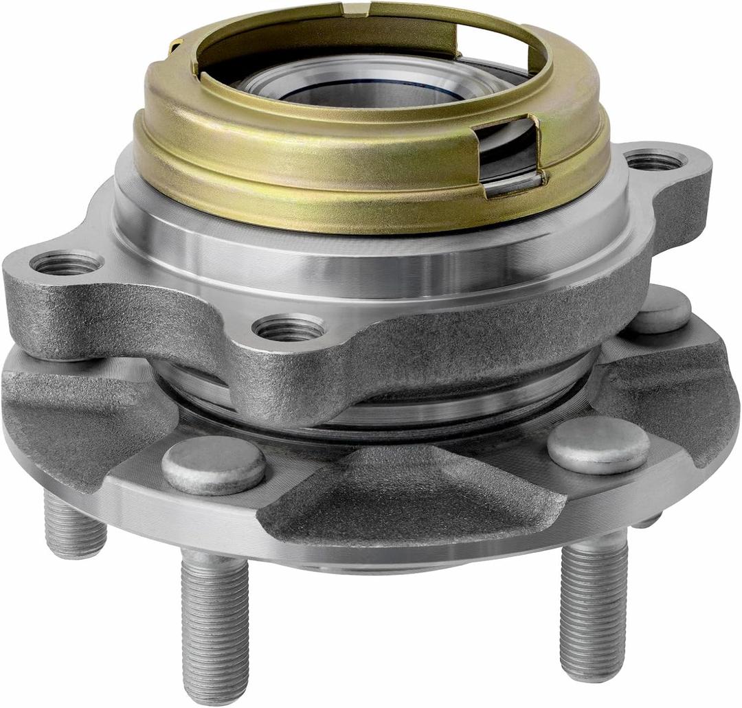 Vurkcy 513296 Front Wheel Bearing Hubs Assembly Fit for 07-18 Nissan Altima (07-12 Only Fit 3.5L V6), 09-19 Maxima, 13-19 Pathfinder, 09-18 Murano, 13 Infiniti JX35, 14-19 QX60, 5 Lugs w/ABS, 1PCS