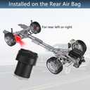 2PCS Rear Air Suspension Spring Bags Fit for BMW X5 F15 2013-2020