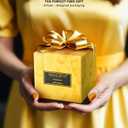 96NORTH | Pure Champagne Candle | 100% Natural Soy Wax | One Wick Jar Candle | Natural Fragrance Technology | Non Toxic | Up to 35 Hours Burning Time | Aromatherapy Gift for Men and Women