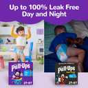 Pull-Ups Boys' Night-Time Potty Training Pants, Size 2T-3T Overnight Training Underwear (16-34 lbs), 68 Ct