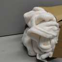 Bedsure GentleSoft Fleece Bed Blankets Full Size Cream - Soft Lightweight Plush Fuzzy Cozy Luxury Blanket Microfiber, 84x90 inches