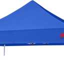MASTERCANOPY Replacement Pop Up Canopy Top (10x10, Blue)