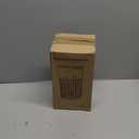 Makeup Brush Holder Organizer, 360 Rotating Makeup Brush Holder, Dustproof Waterproof Material & with 3 Compartments for Organized Storage, Dressing Tables Clear Storage Skincare Cosmetic (White)