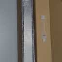 Linear Shower Drain, 24 Inch Brushed Nickel 304 Stainless Steel Shower Drain with Tile Insert Panels, Long Rectangle Shower Floor Drain with Adjustable Feet, Hair Catcher, Fits Bathroom, Balcony