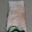 TaoBary 12 Sheets Daisy Wall Decal Flower Wall Sticker Cute Daisy Sticker Pink White Flower Decal Peel and Stick Floral Wallpaper for Nursery Bedroom Home Decor(Light Color,Bobo Style)