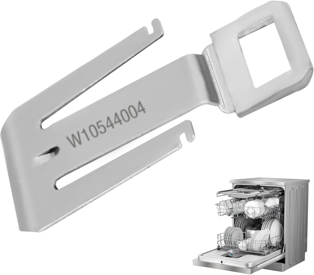 W10544004 WPW10544004 Dishwasher Door Latch Strike Replacement for Whirlpool Kenmore WDF520PADM WDT730PAHZ WDT720PADM Replaces AP602278 3021614 PS11756123 W1057065