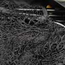 PodiuMax Golf Net, 10x7ft Golf Practice Net with Noise Reduce Silk Target Driving Real Balls, Hitting Nets for Backyard Garage, Improve Chipping Putting Pitching, Gift for Men & Golfers (Black)