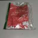 Summer Short Sleeve Crop Tops Womens Crewneck Roll Cap Sleeve T Shirts Loose Fit Basic Tees (Red, S)