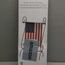 Evergreen Scroll American Garden Flag Stand | Premium Metal Iron Flag Holder Stand | Fits 12x18 Garden Flags for Outside