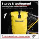 Rhinowalk Bike Bag Waterproof Bike Pannier Bag for Bicycle Cargo Rack Saddle Bag Shoulder Bag Laptop Pannier Rack Bicycle Bag Professional Cycling Accessories, 25L