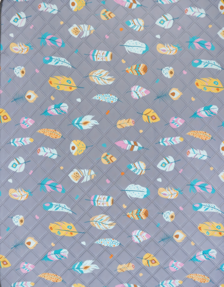 Kids Play Carpet Antislippery, Grey, 5'x5'