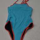 Beautikini Period Swimwear One Piece Leakproof Swimsuit Racerback Training Menstrual Bathing Suit for Teen Girls Women, XS