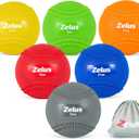 ZELUS Weighted Baseball Set with Seams for Hitting Pitching, Plyometric Baseballs with Carry Bag, Variable Weighted Balls for All Skill Levels