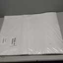 Glenmal 100 Sheets of Poster Board Paper, 22 x 28 Inches, White, 157g Gauge, Art White Paper, Can Be Applied for Posters, Signs and Printing