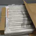 71" High Extra Tall Cat Gate, 34-36 Inch Tall Pet Gates, Auto Close Kitten Safety Gates, Double Pet Door for Doorway, Indoor Pet Barrier, No Drilling, Cats Proof Gate, Kitchen (33.5"-36")