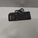Mini Keyboard with Touchpad, Mini Bluetooth Keyboard, 2.4G Ultra-Thin Handheld Wireless Portable, Suitable for PC/Tablet/TV/Smartphone, Suitable for Travel, Office and Home UseRechargeable