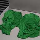 Obstal 6ft Stretch Spandex Table Cover for Standard Folding Tables - Universal Rectangular Fitted Tablecloth Protector for Wedding, Banquet and Party, 72L x 30W x 30H Inches, Emerald Green, 2pc