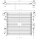 TYC 2957 Radiator Compatible with 2007-2018 Jeep Wrangler