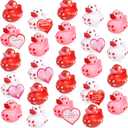 24 Pcs Rubber Ducks, Random Assortment Ducks Bulk for Jeeps Ducking, 2" Mini Rubber Duckies for Baby Toddler Bath Toys, Kids Pool Toys Birthday Gifts Party Favors