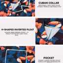 Hawaiian Shirt for Men Short Sleeve Button Down Summer Beach Casual Shirts Tropical Aloha Shirt Men Relaxed Fit (XXL)