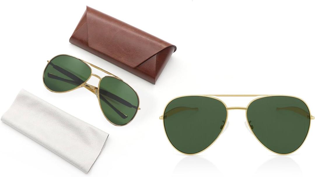 Aviator Sunglasses for Women Men,Trendy Big Sunglasses Lenses Can Block Both Uva and Uvb Radiation for Outdoor Sports