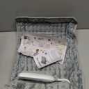 Heating Pad,Electric Heating Pads for Back,Neck,Abdomen,Moist Heating Pad for Shoulder,Knee,Arms,Legs,Dry/Moist Heat & Auto Shut Off,Birthday Gifts for Men and Women(Light Gray, 24''12'')