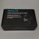 Nekteck Knee Massager with Heat - Cordless Heated Knee Brace with Vibration for Pain Relief, Rechargeable Knee Heating Pad with 5 Heat Levels and 3 Massage Mode, Ideal Gift for Mom Dad