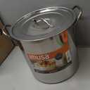 IMUSA 12 Quart Stainless Steel Stock Pot with Lid