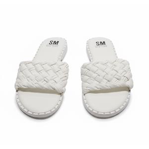 Smny Alex White Women's Shoes, Size 9