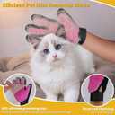 2-Pack Pet Hair Remover - Banana Cat Dog Hair Remover with Efficient Pet Grooming Gloves|Gentle Bathing Shedding Brush Dog Glove|Reusable Pet Hair Removal Tool for Carpet Couch Cat Fur & Lint