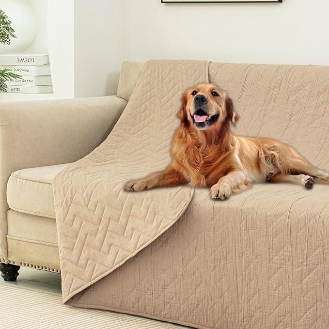 Ameritex Dog Bed Blankets Double Sided Knurling Pattern Reversible
74x30