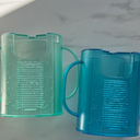 List Cup Sizes - Choose from Various Options for Hot & Cold, Blue and Green