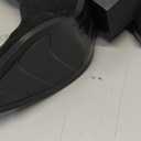 iiimmu Cowgirl Boots Women Knee High Boots Pointed Toe and Block Heel Cowboy Suede and Faux Leather Boots with Embroidered (6.5, Black)