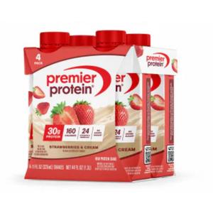 Premier Protein 30g Strawberries & Cream Protein Shake, BBD: 09-28-27