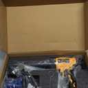 Cordless Caulking Gun Compatible With DeWalt 20V Max Battery(NO Battery) Electric Caulking Gun 10 Oz with Anti-Drip,Auto Retract,LED Light,6 Speed for Filling, Sealing, Repair