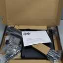 USX MOUNT Universal Speaker Stands, Height Adjustable Extend 30.0" to 39.1" for Satellite Speakers & Small Bookshelf Speakers up to 11 lbs Per Stand, 1 Pair Floor Stands for Sony Bose Polk JBL Yamaha