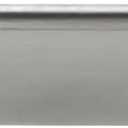 MUKCHAP 6PCS 11.81 Inch Stainless Steel Plates, Silver Flat Metal Dishes, Camping Serving Dinner Plats for Snack, BBQ