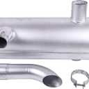 FridayParts Muffler 287-0206 2870206 | Compatible for Caterpillar CAT Engine 3046 Excavator 318B 318BL 318BLN 315C 315CL