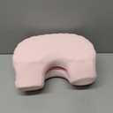 Portable Donut Pillow, Doughnut Pillow for Tailbone Pain, Non-Slip Removable Cover, Hemorrhoid Cushion for Postpartum Sciatica, Memory Foam Seat Cushion, Pink