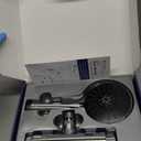 HOPOPRO Filtered Shower Head with Handheld Combo, Dual Water Softener Shower Head with Massage, High Pressure Shower Head with Filters for Hard Water, Remove Chlorine, Reduce Dry Itchy Skin (Chrome Black)