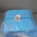 MED PRIDE Disposable Chux Pads 23in X 36in, Super Absorbent Bed Pads for Incontinence, Underpads for Adults, Kids, Pets (50 Count (Pack of 1) Blue/White)